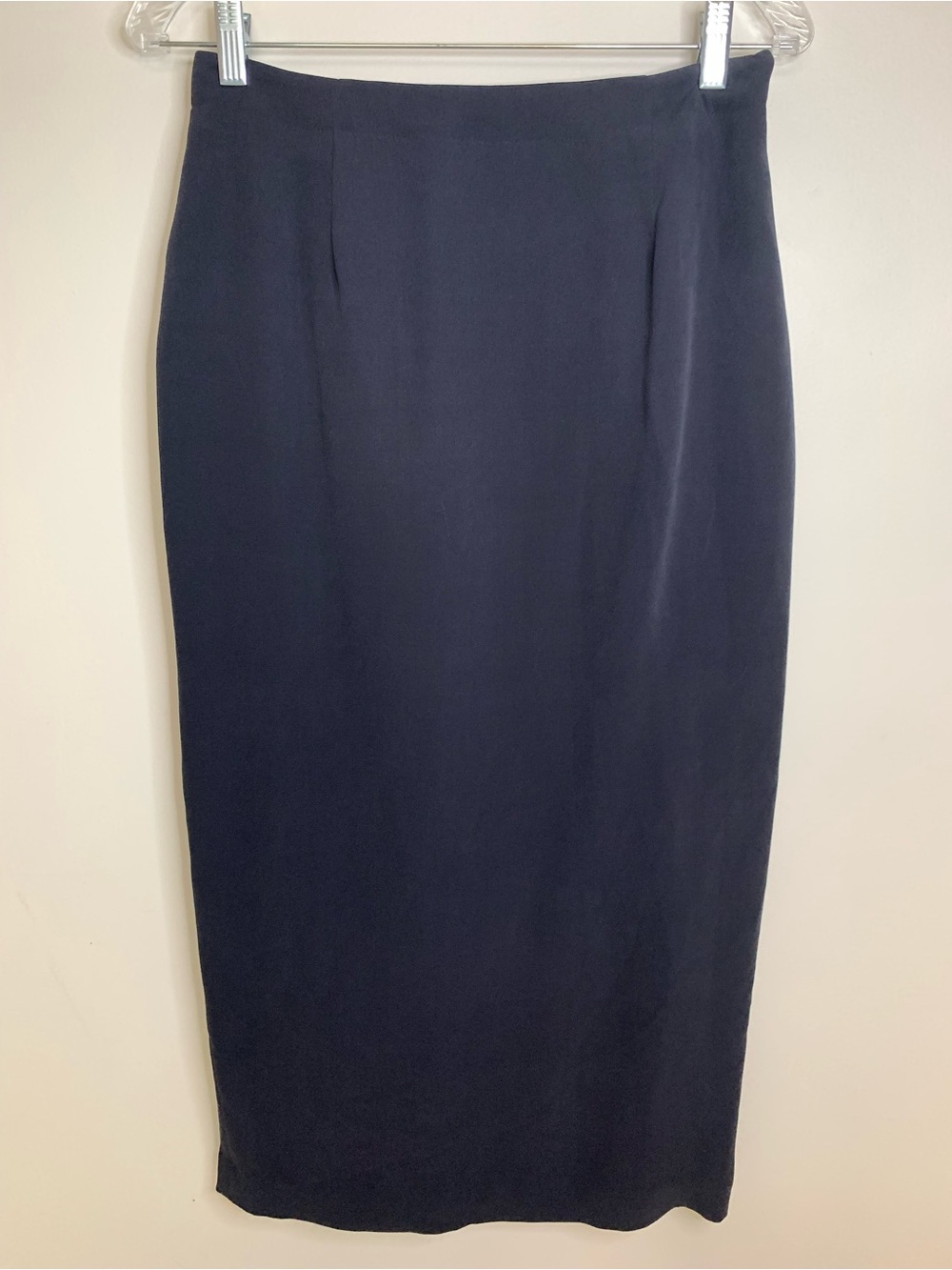 Jones New York 100% Silk Grey Maxi Skirt 10
